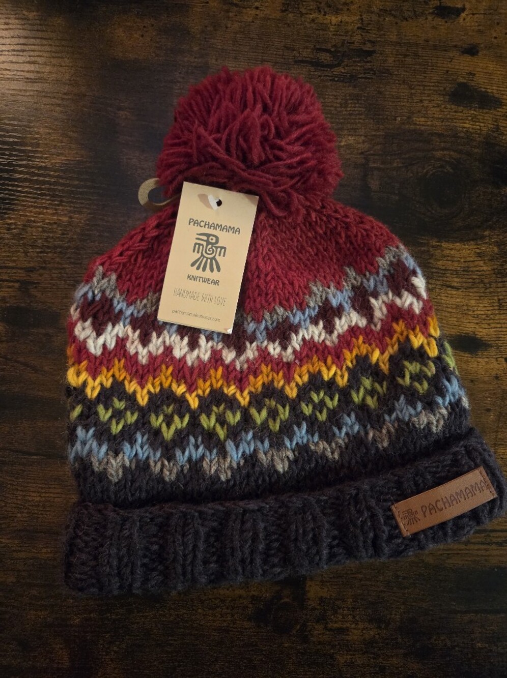 Pachamama Wool & Fleece Multicolor Beanie